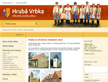 Tablet Screenshot of hrubavrbka.cz